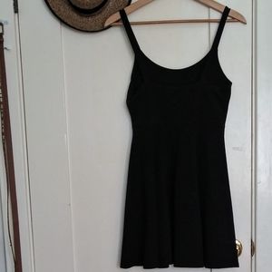 Black mini dress